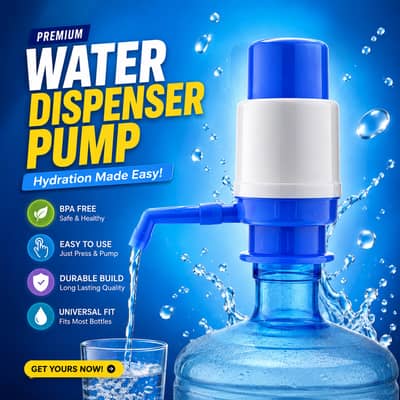 Premium Water Dispenser Pump  | Easy, Fast & Convenient Hydration