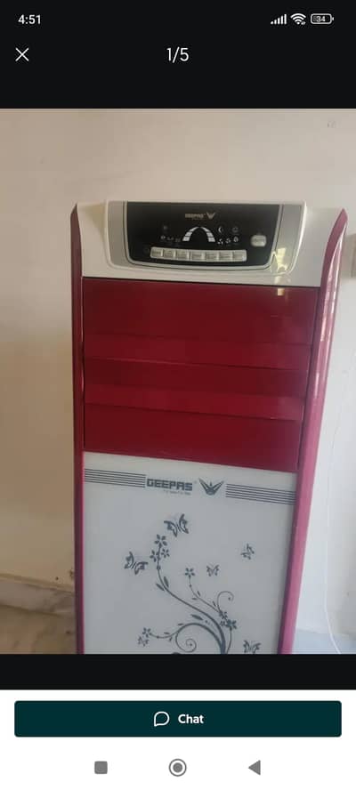 geepas air cooler