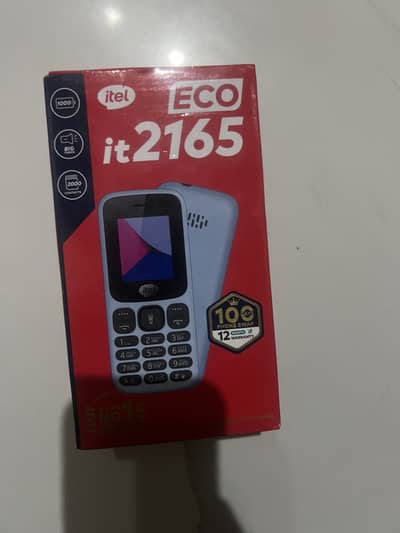 Itel it2165 2 days use 12 months warranty available