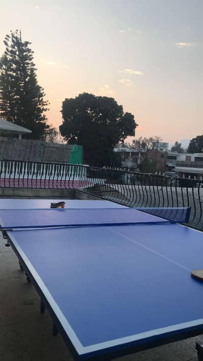 Full-Size Blue Table Tennis / Ping Pong Table - Excellent Condition