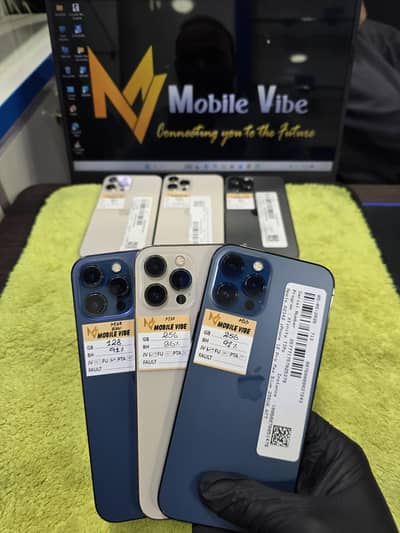 APPLE IPHONE 12 PRO MAX 128GB | 256GB (JV | FACTORY UNLOCK) CHECK DESC