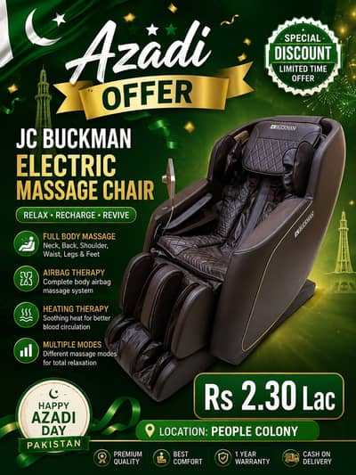 JC Buckman Electric Massage Chair