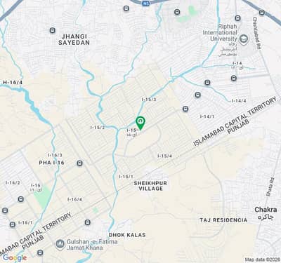 8 Marla 1800 Square Feet 200 Square Yard) Possession Plot Available For Sale In CDA Sector I-15/4 One Of The Most Beautiful Location In Islamabad Price 175 Lakh