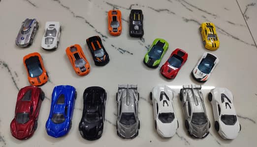 Premium Metal Cars Collection Pack For Kids 18 Cars