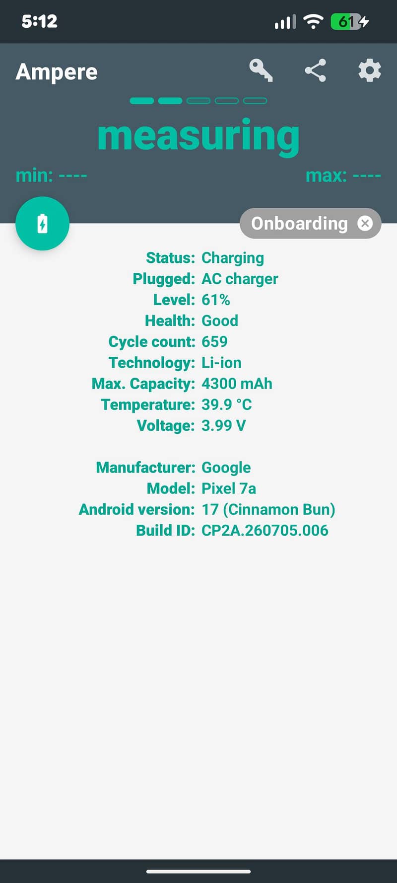 Google Pixel 7a 6