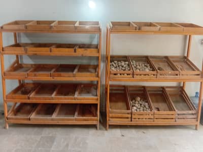 Recks for Vegetable & Fruit stand