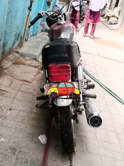 for sale cg 125 honda lahore number