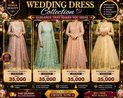 Premium Wedding Dress Collection | Luxury Bridal Party Wear Maxi |