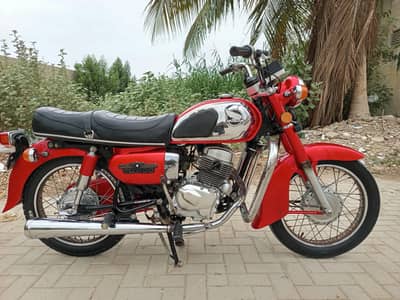 Honda road master CD 185 converted into CD 200 completely original