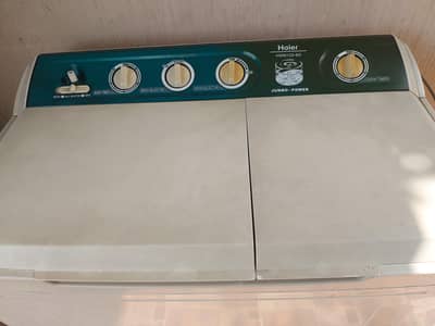 Haier washing machine jambo size