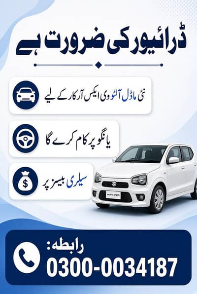 Driver Zarorat hai