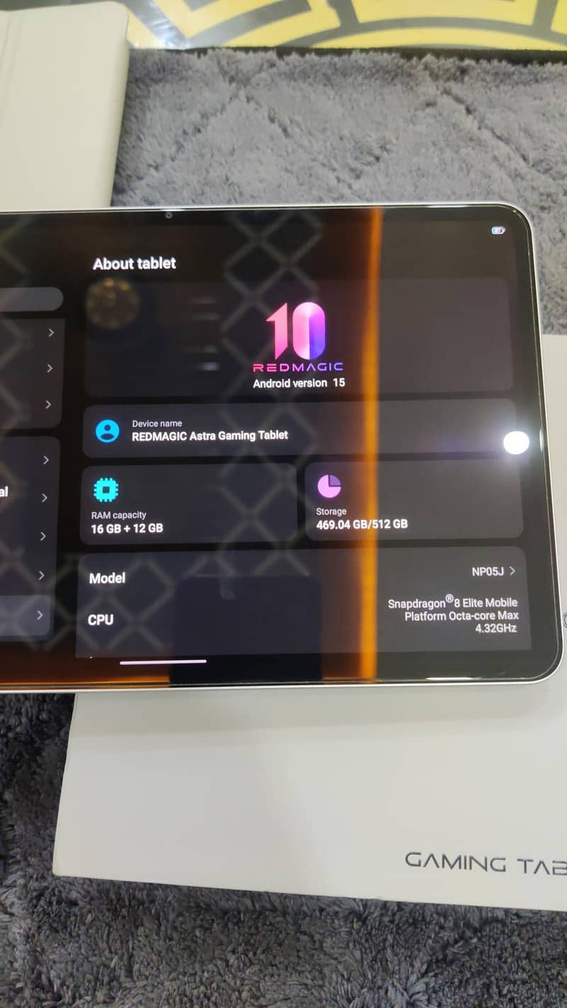 Red magic astra tab 2