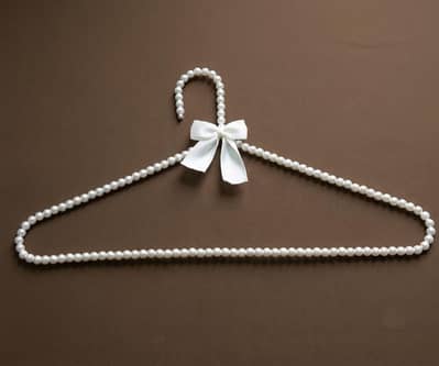 Beautiful Bridal Bead Hangars for sale