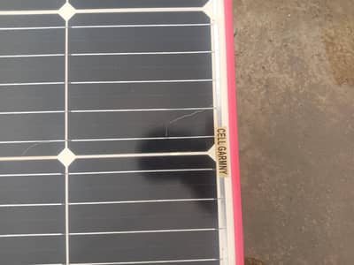 2 Solar plates with stand