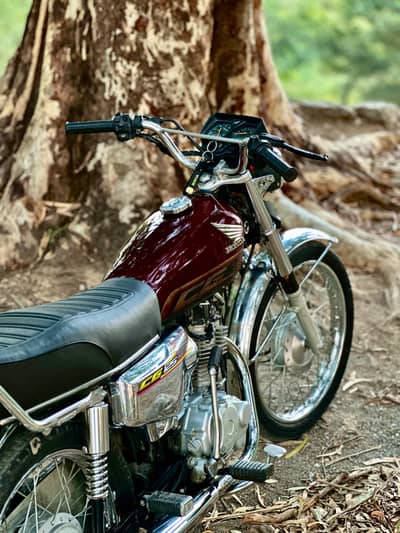 Honda 125 gold edition with double saman