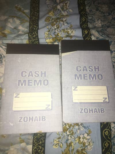 Bill pad book