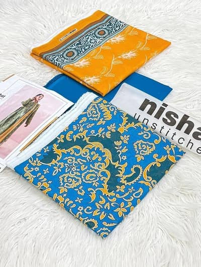 NISHAT Orignal lawn  ORIGINAL 100