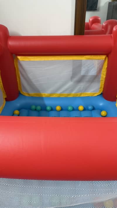 Jump O Lene Trampoline Play House with free balls