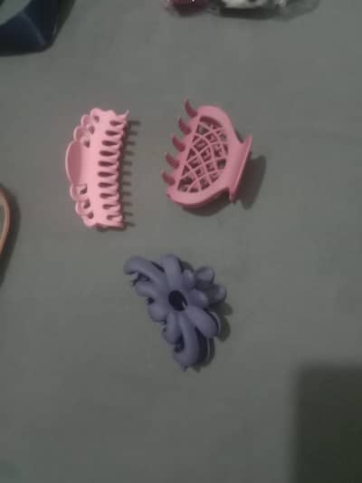 Hair Clips & Claw Clips - Pack of 3 (New)