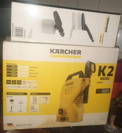 New Karcher K2 pressure washer with bundle