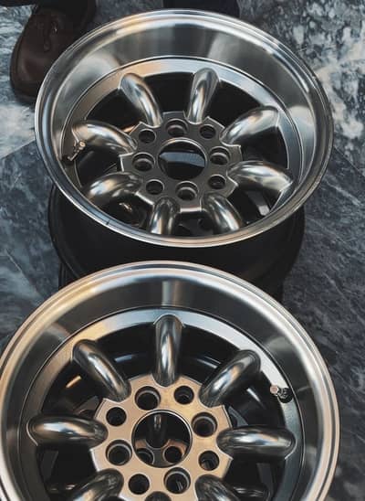 Watanabe deep dish rims 13 inch