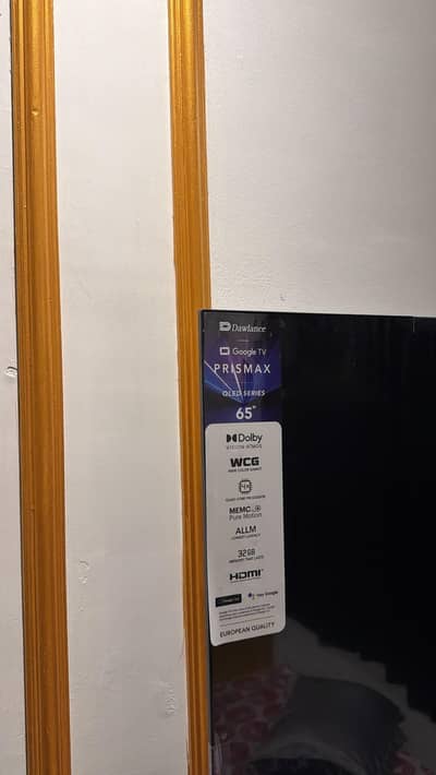 Dawlance 65” PRISMAX 4K Google TV – Like New, Barely Used