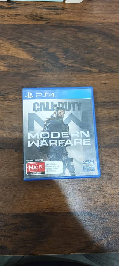 Call Of Duty Modern Warfare 1 (2019) Ps4 Game/Disc