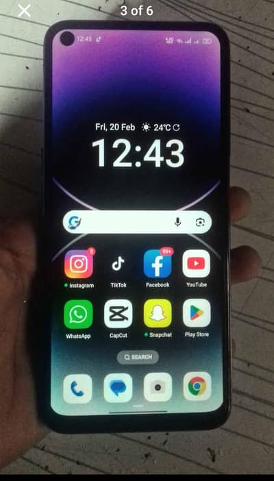 OPPO A54 with only box 4gb ram 128gb rom