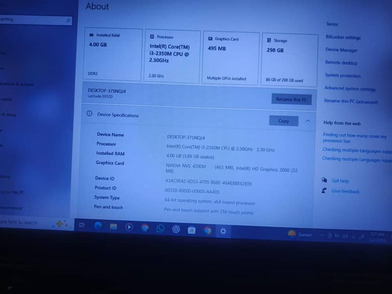 Dell Latitude E6520 5