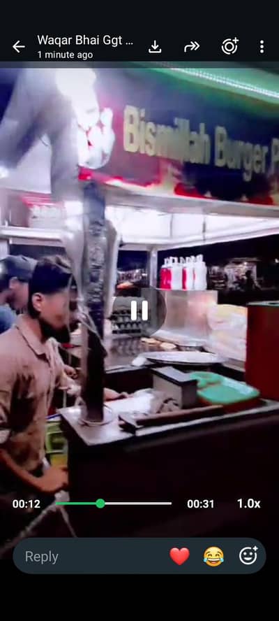 burger stall