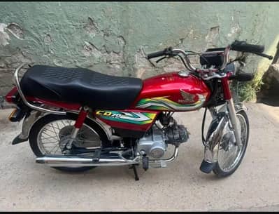 Honda 70 2023 red