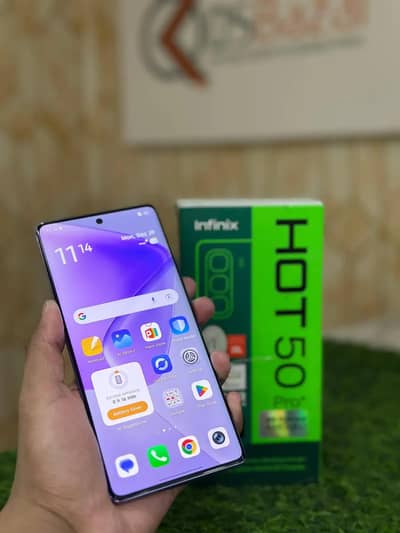 Infinix Hot 50 Pro+ 16Gb Ram 256 GB Memory Pta Approved. 0326=3221=824