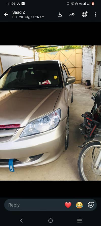 Honda Civic Prosmetic 2004
