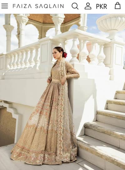 Wedding dress (Faiza Saqlain original)