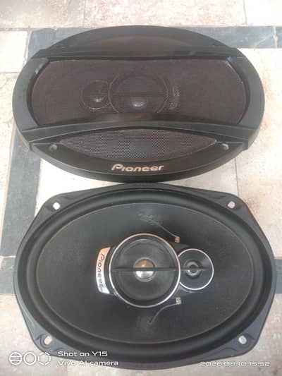 Pioneer 6x9 Original Speakers - 600W - 1.5kg Weight