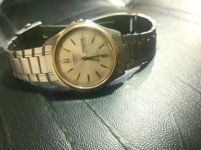 casio original Quartz movement watch
