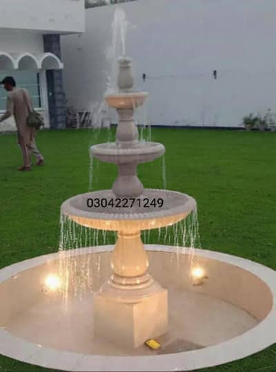 Fountain marble available all sizes/ best for Garden  / Decoration