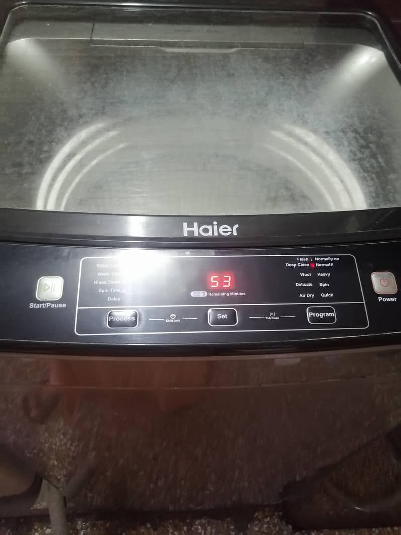 Automatic washing machine haier 1