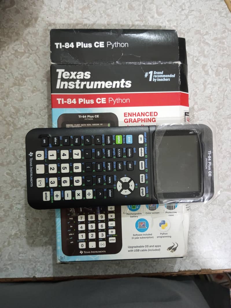 Graphing Calculator Texas Instrument Ti 84 Plus CE Python 0