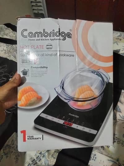 Cambridge hot plate brand new