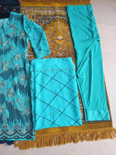 2 dresses in georgette