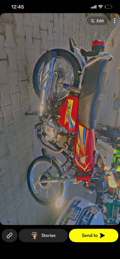 Honda 125.