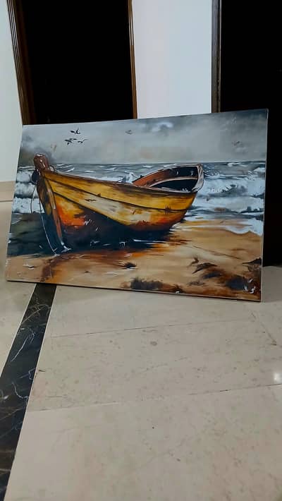 boat on sea shore