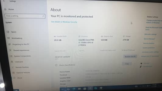 Lenovo IdeaPad Core i7 7th Gen | 20GB RAM | 256GB SSD | Big Screen