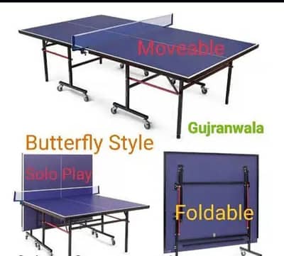 Table tennis foosball football billard