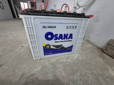 Osaka tubular batteries 10/10 Condition