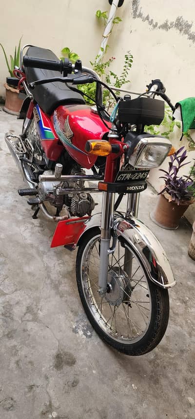 I Sale My Beautifull Honda Cd 70 Model 2013 Motorcycle,.