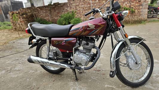 Honda CG 125 2026 Model – Excellent Condition