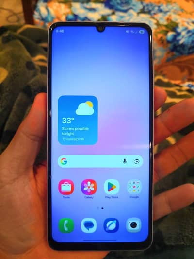 Samsung Mobile A02 Complete box