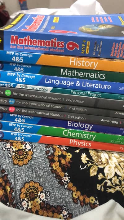 IB MYP books